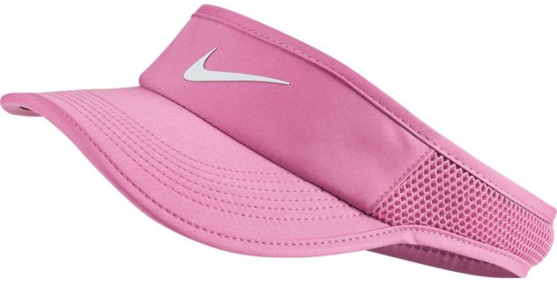 Nike Aerobill Feather Light Visor - pink rise/white Nike Aerobill Feather Light Visor - pink rise/white