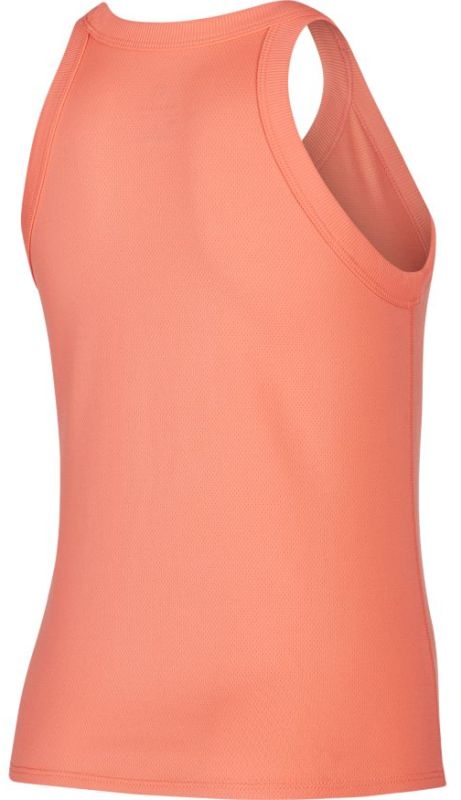 Nike Court Dry Tank - sunblush/white