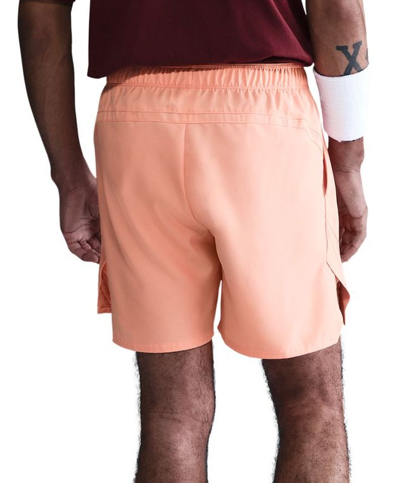 Nike Court Dri-Fit Victory 7" - apricot agate/white 