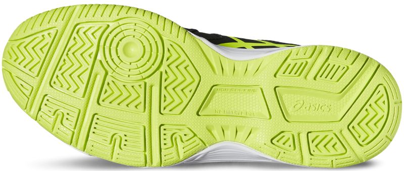 Asics Gel-Gamepoint GS - black/safety yellow/white