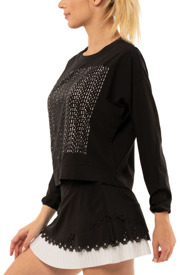 Lucky in Love Laser Infinite Love L/S Women - black