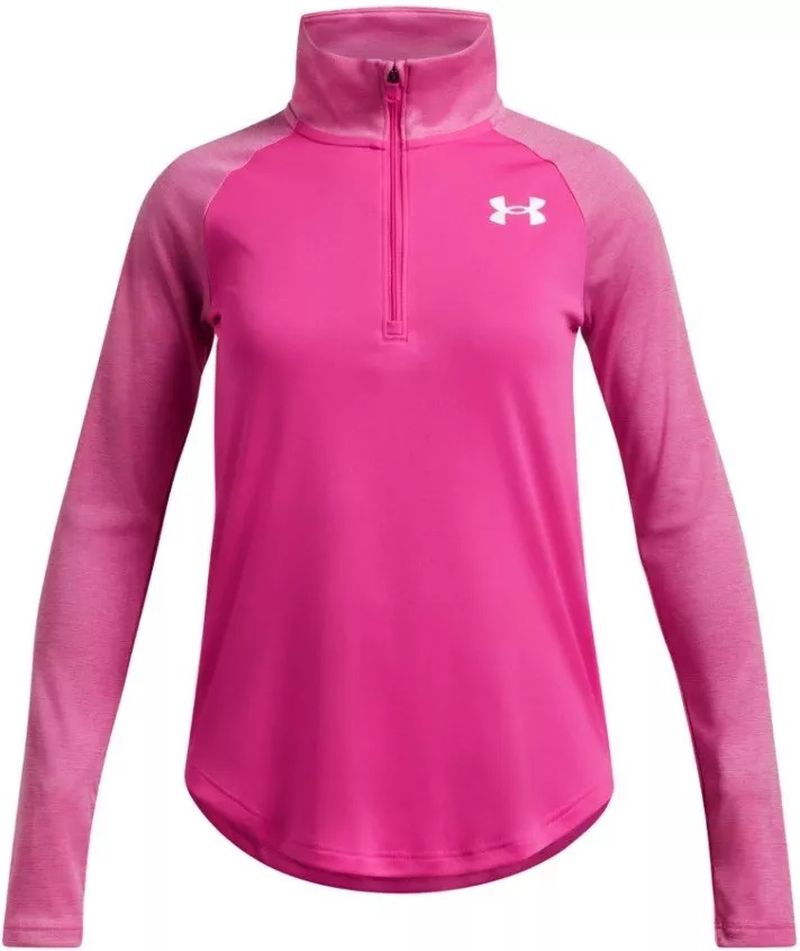 Under Armour Girls' UA Tech Graphic 1/2 Zip Under Armour Girls' UA Tech Graphic 1/2 Zip