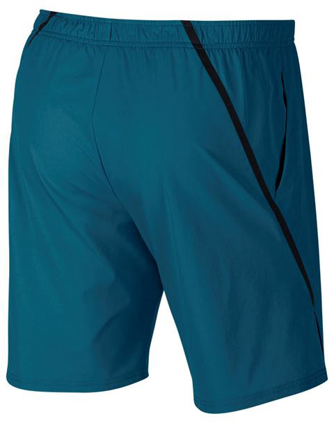 Nike Flex Ace 9IN Short - green abyss/green abyss/metallic silver