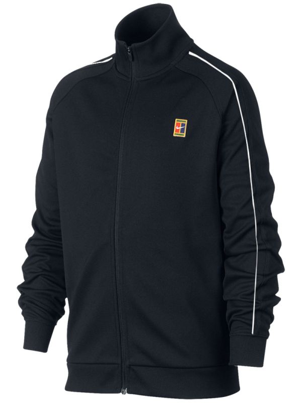 Nike Court Warm Up Jacket Youth - black/white