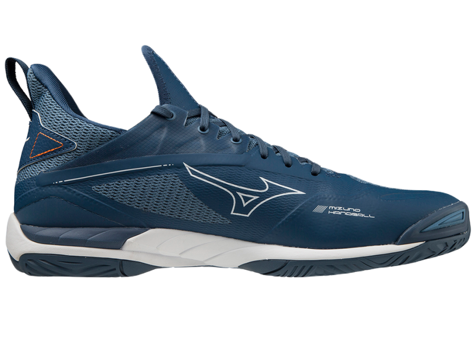 Mizuno Wave Mirage 4 - dark denim/white/scarlet ibis