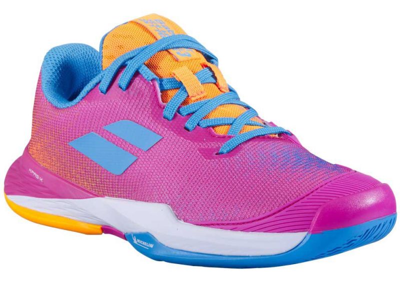 Junior shoes Babolat Jet Match All Court Junior hot pink