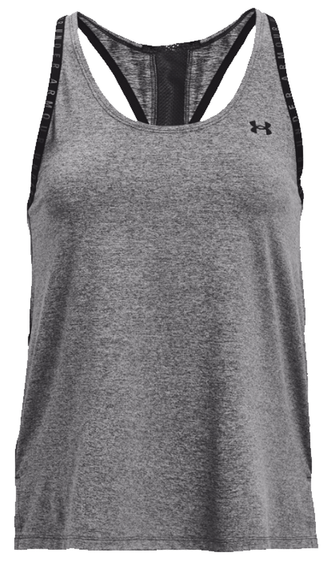 Under Armour Knockout Mesh Back Tank W - dark grey
