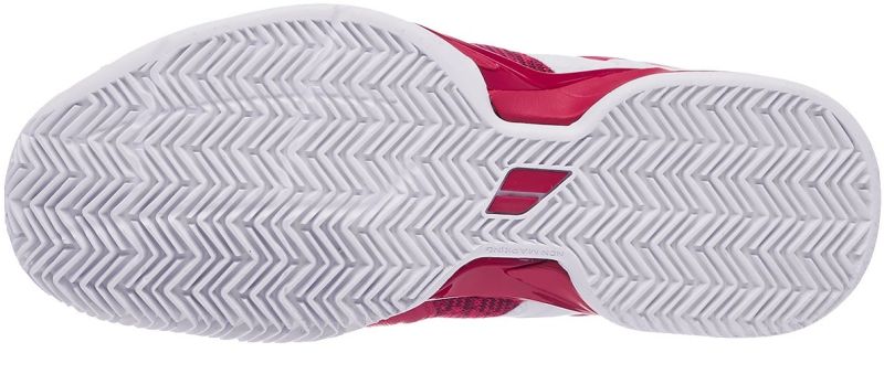 Babolat Propulse Blast Clay Women - white/vivacious red