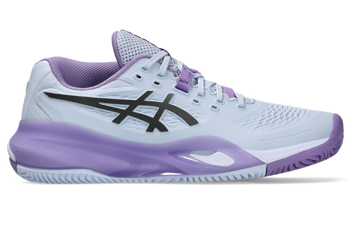 Damskie buty do padla Asics Gel-Resolution X Clay Night Energy - blue fade/gunmetal