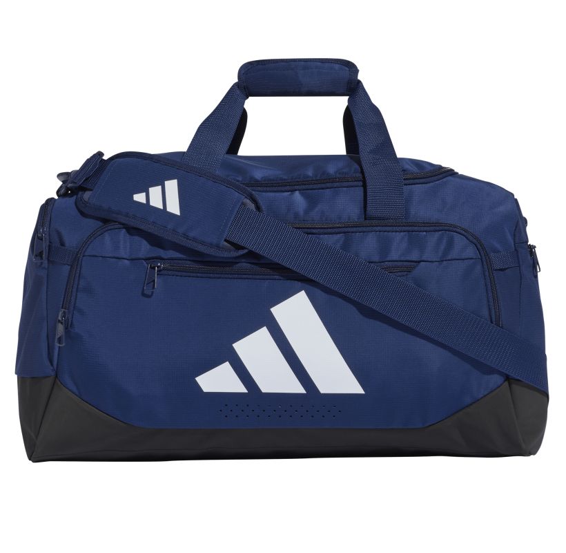 Adidas Training Defender Duffle Small - dark blue/white Adidas Training Defender Duffle Small - dark blue/white