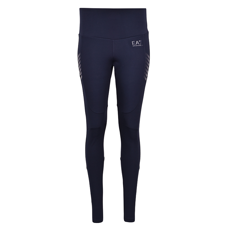 EA7 Woman Jersey Leggings - navy blue