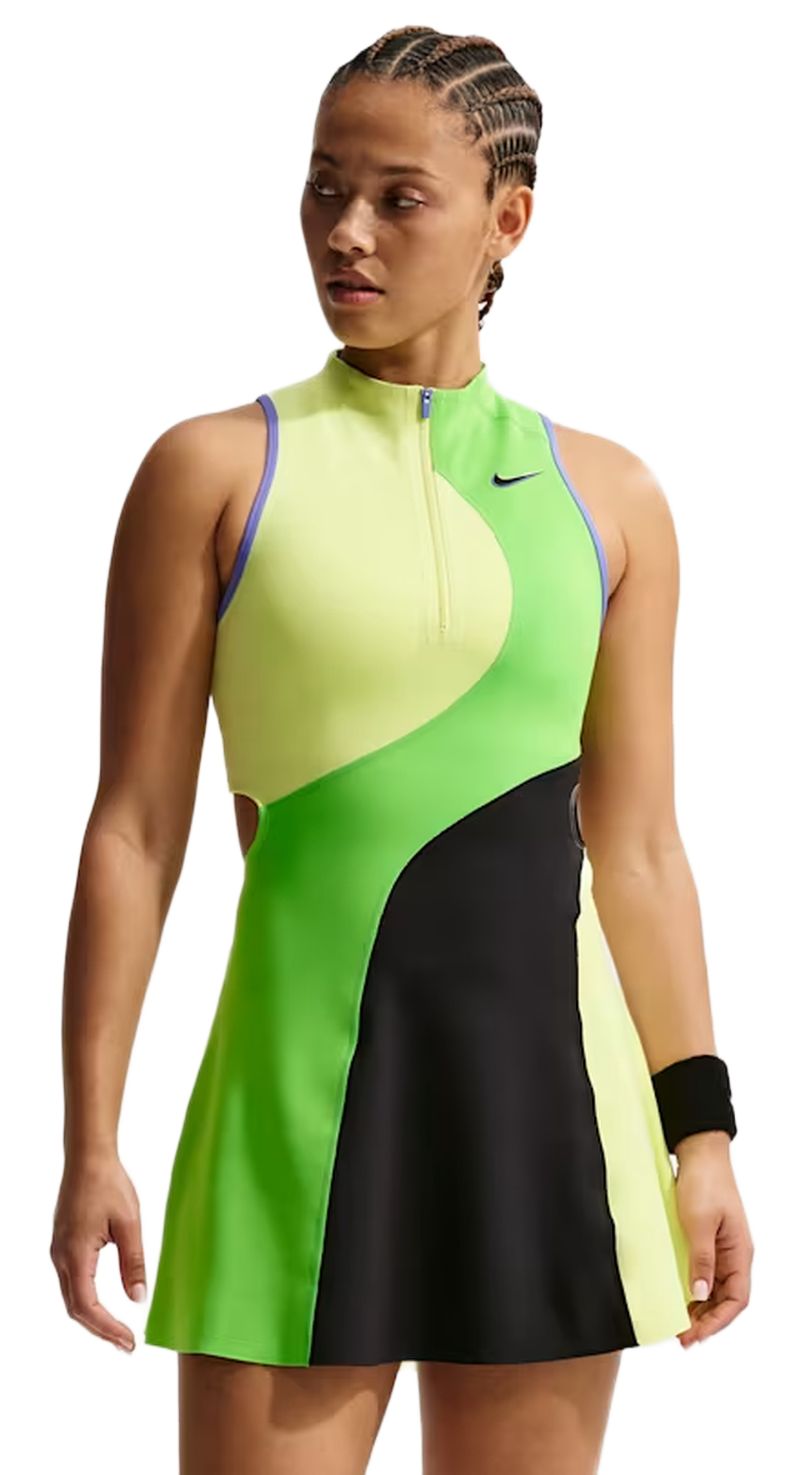 Nike Court Slam Dri-FIT Tennis - light lemon twist/mean green/black/black Nike Court Slam Dri-FIT Tennis - light lemon twist/mean green/black/black