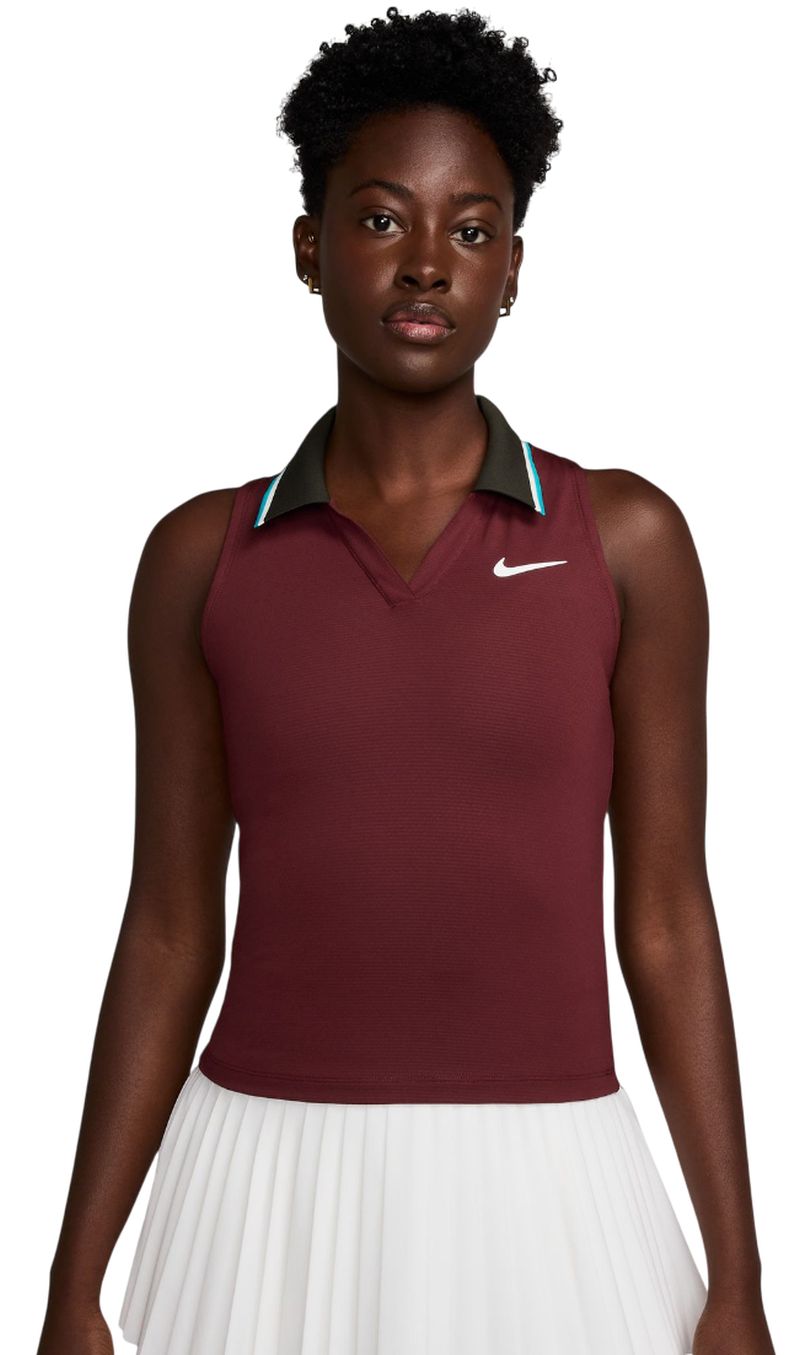 Nike Court RG Dri-FIT Slam Tennis Tank - dark team red/dusty cactus/white  Nike Court RG Dri-FIT Slam Tennis Tank - dark team red/dusty cactus/white