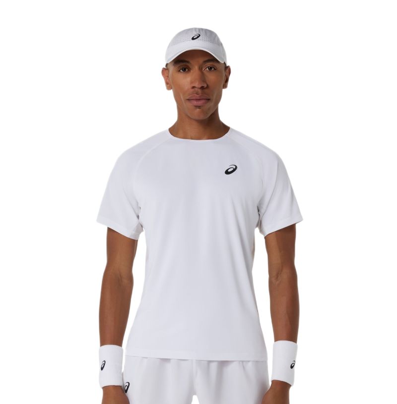 Asics Match Short Sleeve - brilliant white Asics Match Short Sleeve - brilliant white