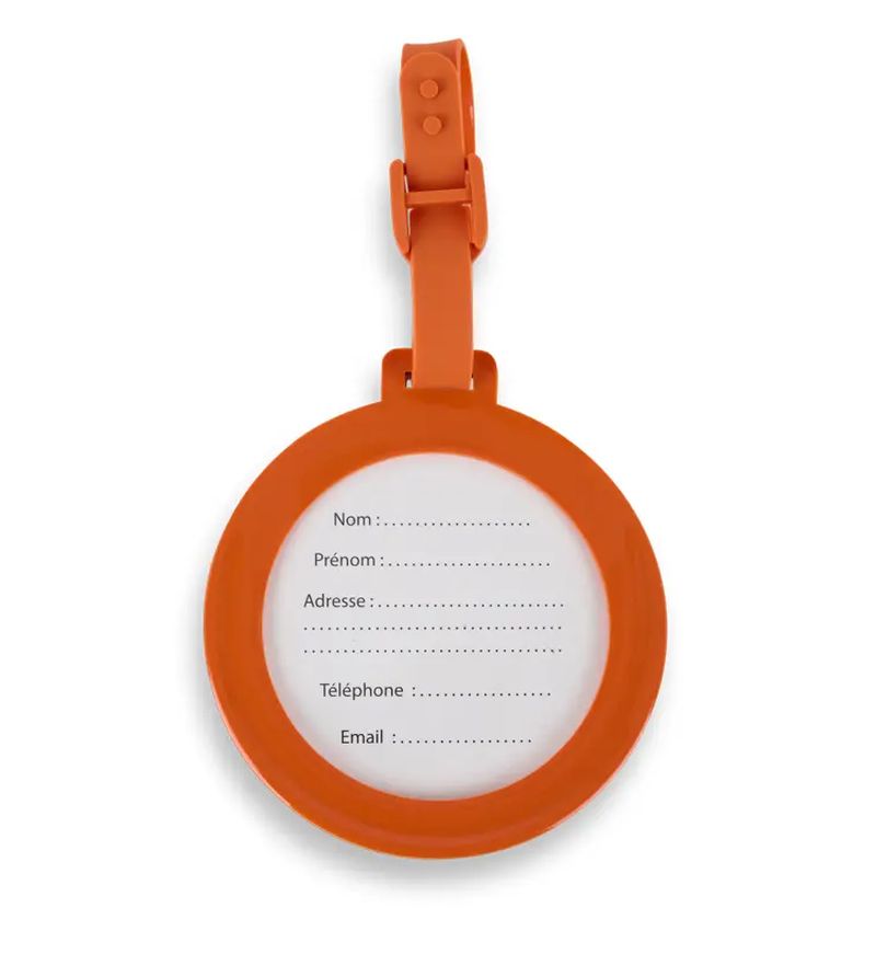 Roland Garros Logo Travel Label - clay Roland Garros Logo Travel Label - clay