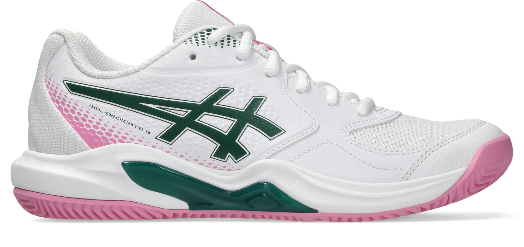 Asics Gel-Dedicate 9 Padel - white/jewel green Asics Gel-Dedicate 9 Padel - white/jewel green