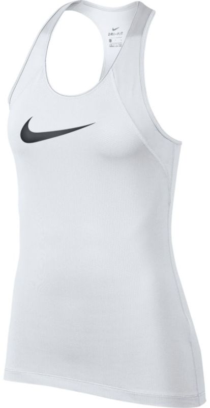 Nike Pro All Over Mesh Tank - white