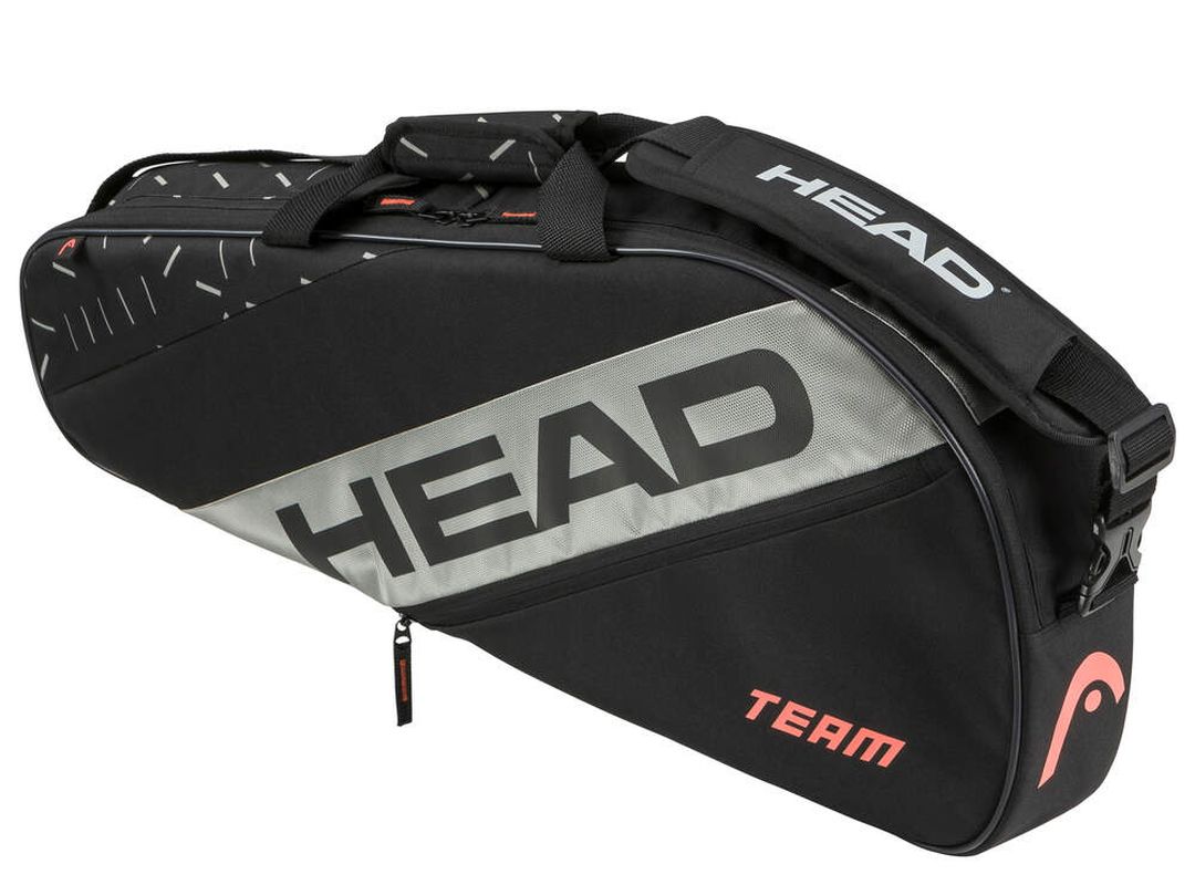 Head Team Racquet Bag S - black/ceramic