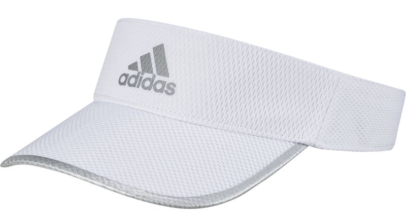 Adidas Aeroready Visor - white/white/reflective silver