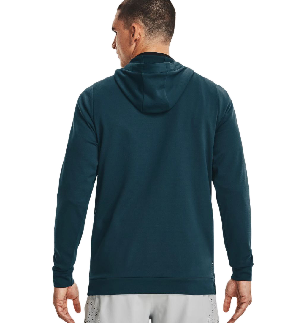 Under Armour Rush Warm-Up Full-Zip Hoodie - blue note/black