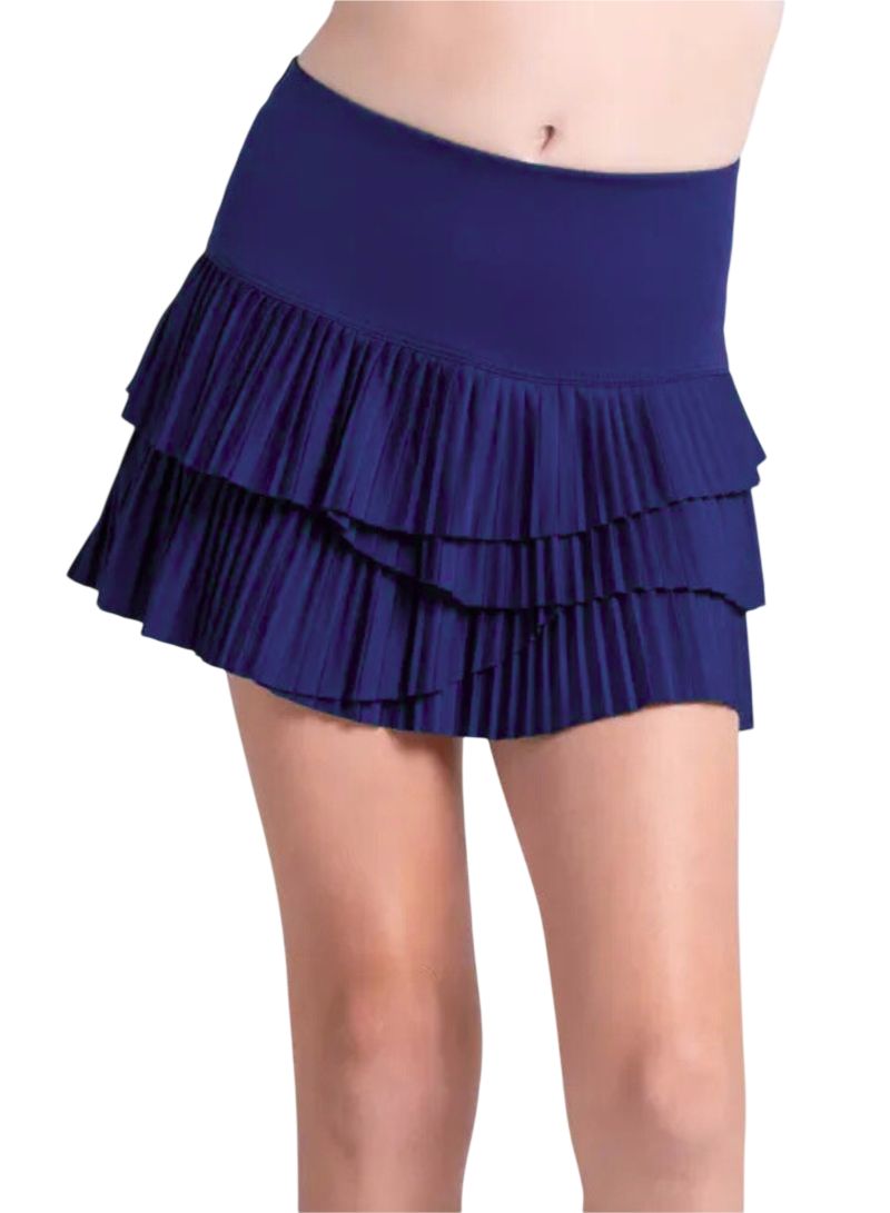 Lucky in Love Girls Envy Scallop Pleat - navy Lucky in Love Girls Envy Scallop Pleat - navy