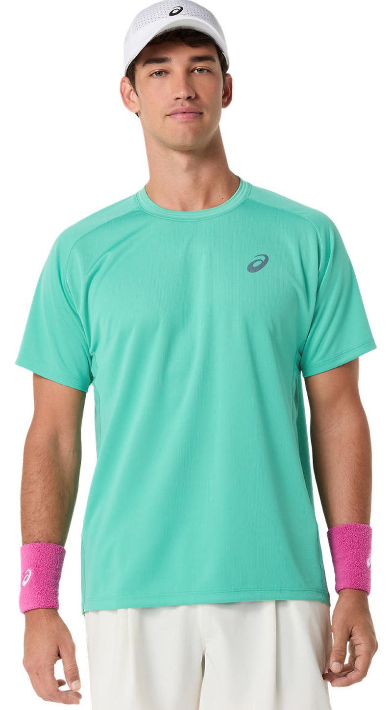 Asics Game Short Sleeve Top - aurora green Asics Game Short Sleeve Top - aurora green