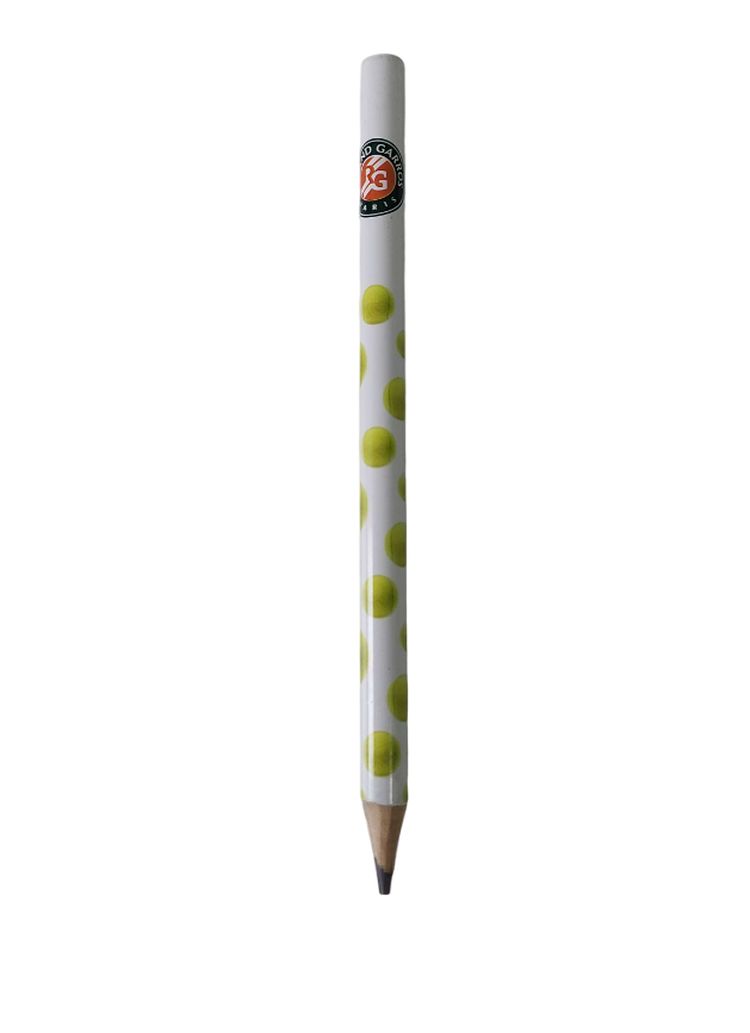 Roland Garros Big Pencil - white