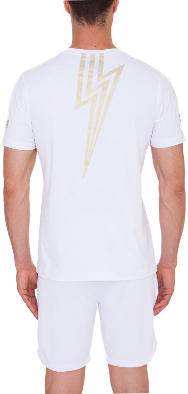 Hydrogen Flash Tech T-Shirt - white/gold