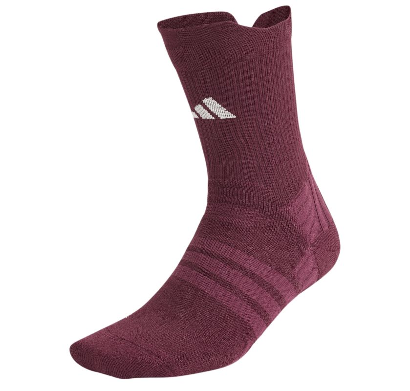 Adidas Cushioned Crew 1P - maroon/wonder white Adidas Cushioned Crew 1P - maroon/wonder white
