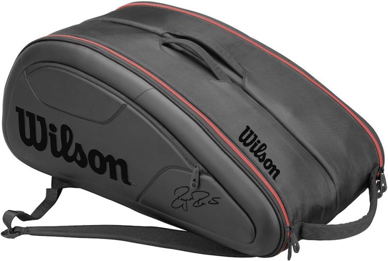 Wilson Federer DNA 12 Pk Bag - black