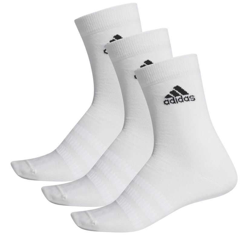 Adidas Light Crew 3PP - 3 pary/white/white/white