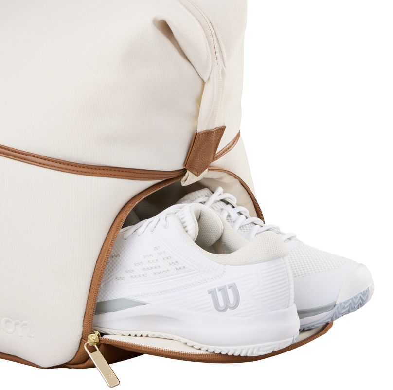 Wilson RF Lawn Practice Duffel 6PK - cream