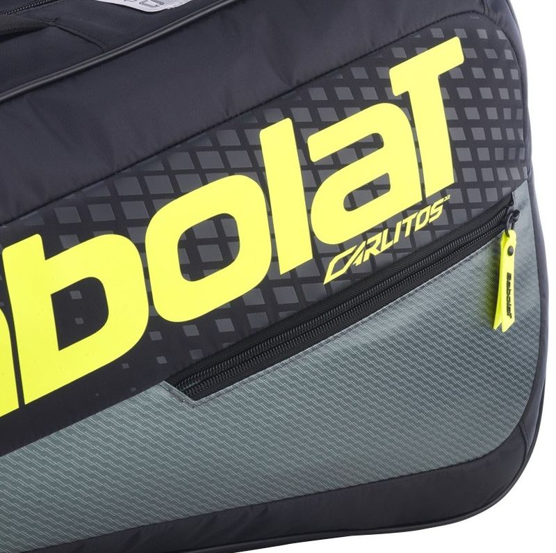 Babolat Carlitos Junior Bag - black/yellow/dark forest