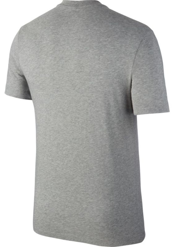 Nike Court Tee Heritage Logo - dark grey heather