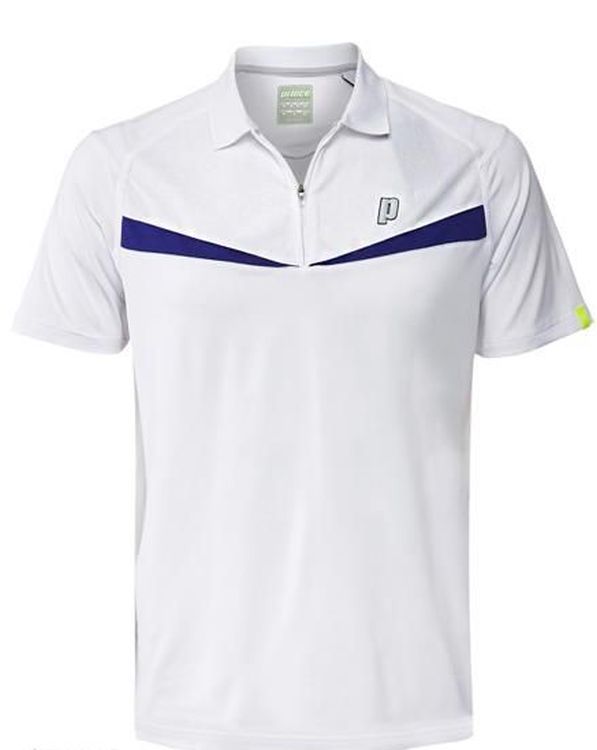 Prince Half Zip Dart Panel Shirt