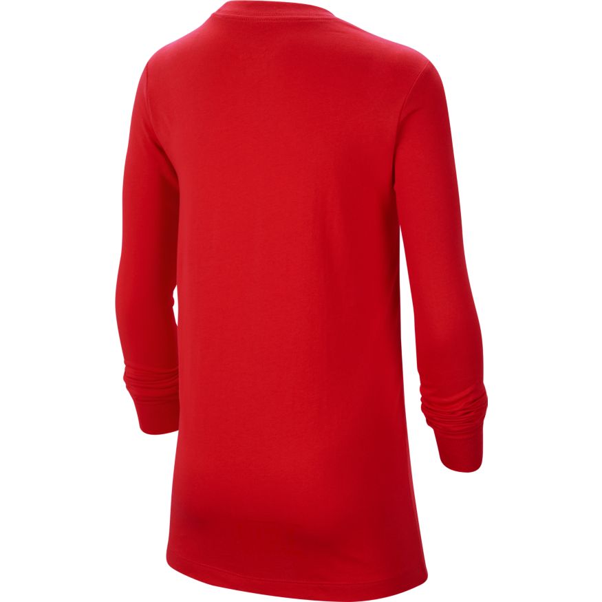 Nike NSW Tee LS Embedded Futura B - university red/white