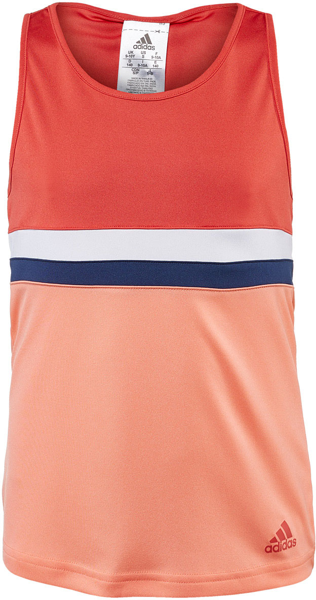 Adidas Club Tank - trace scarlet