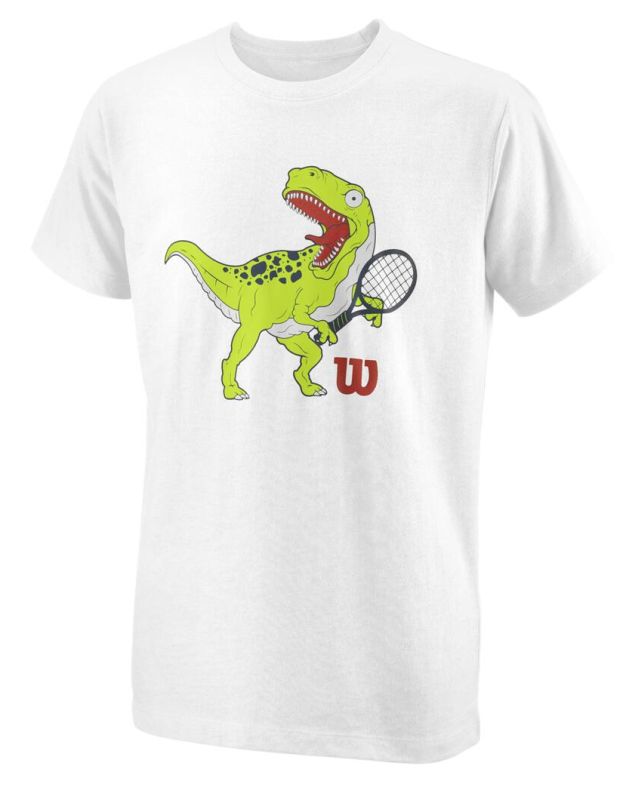 wilson-b-trex-tech-tee-white-1 Wilson B Trex Tech Tee - white