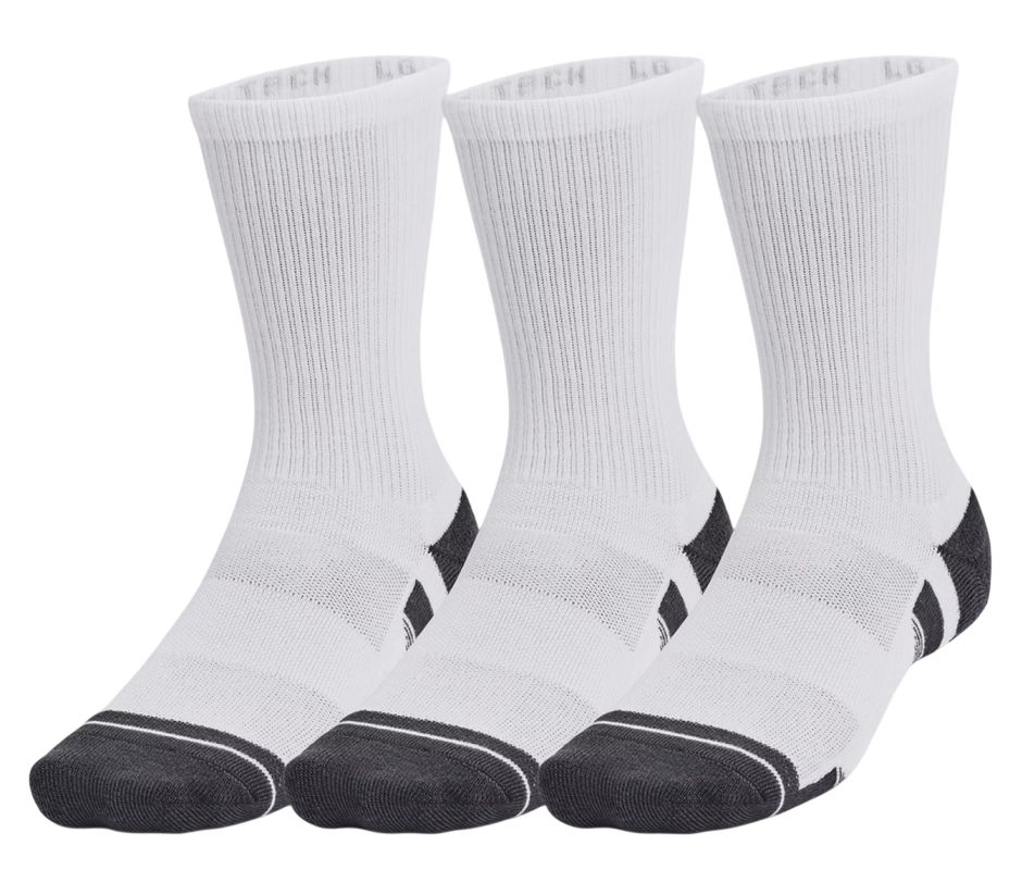 Under Armour Performance Tech Crew 6P - white/jet gray