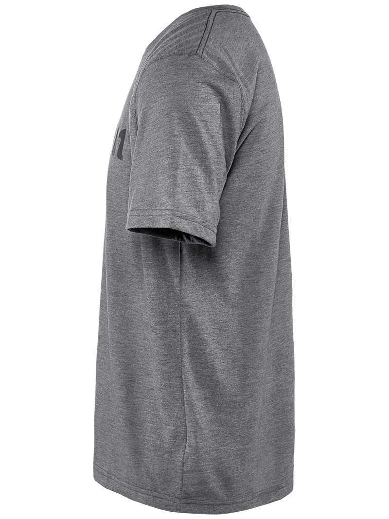  Wilson UW Tech Tee - ebony heather