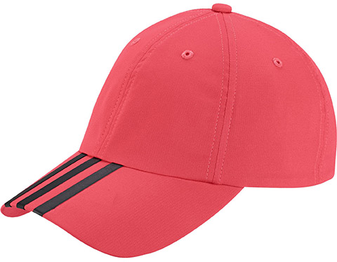 Adidas Climalite 3S Hat - shock red/black/black