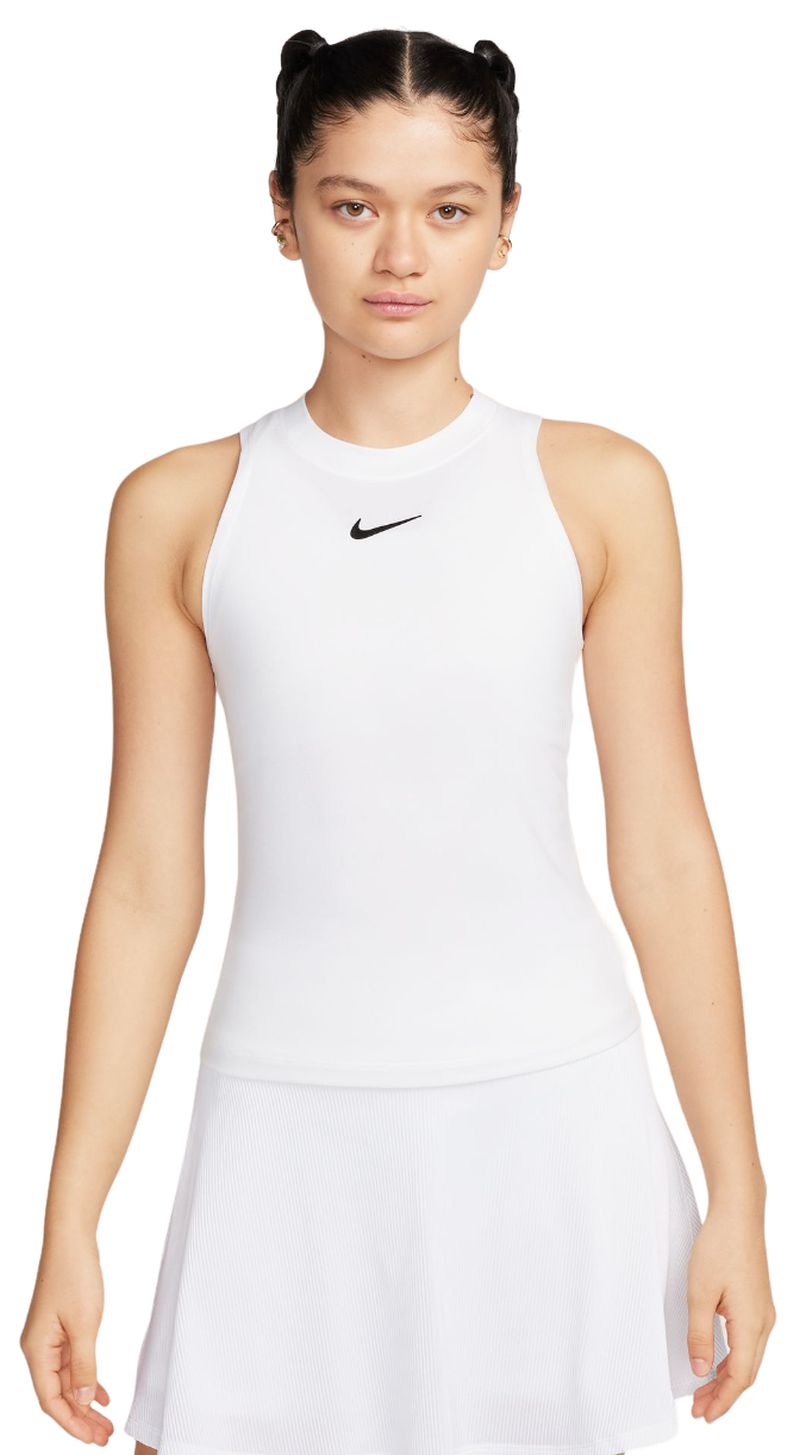 Nike Court Dri-Fit Advantage Tank - white/white/black Nike Court Dri-Fit Advantage Tank - white/white/black