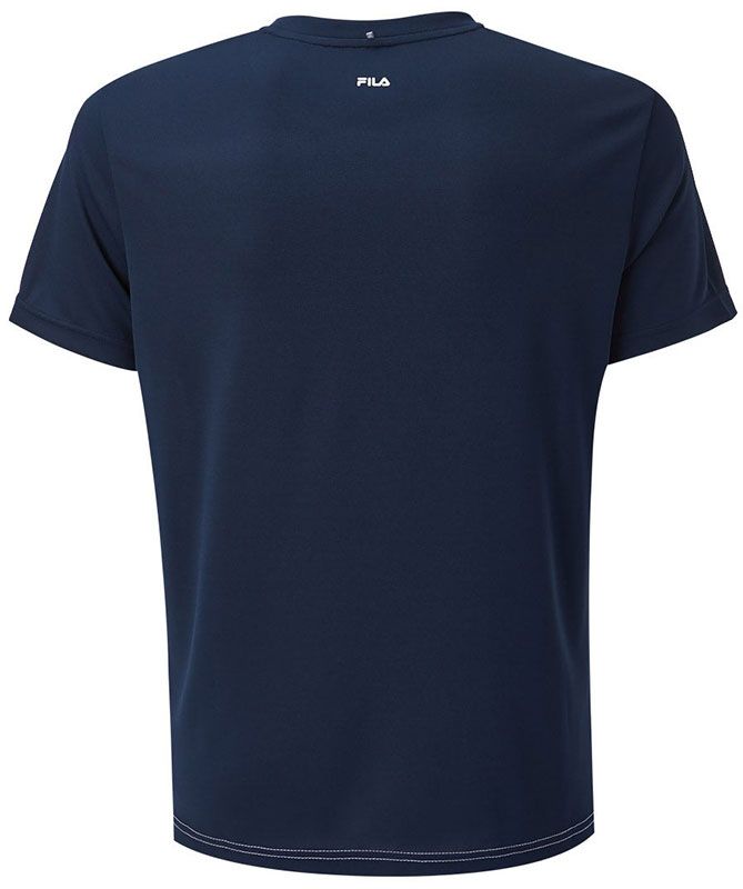 Fila T-Shirt Steve M - white/peacoat blue