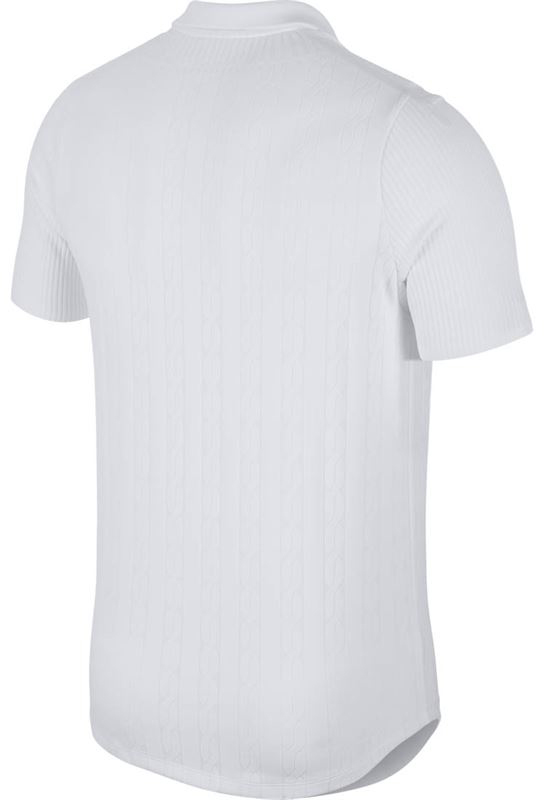 Nike Court Advance Polo LN - white/white/black