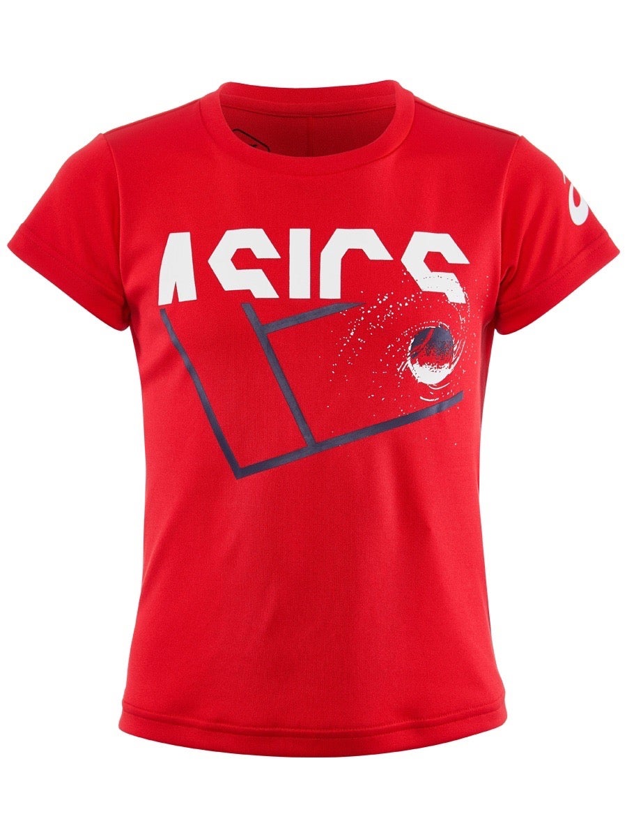 Asics Tennis B Kids GPX Tee - classic red