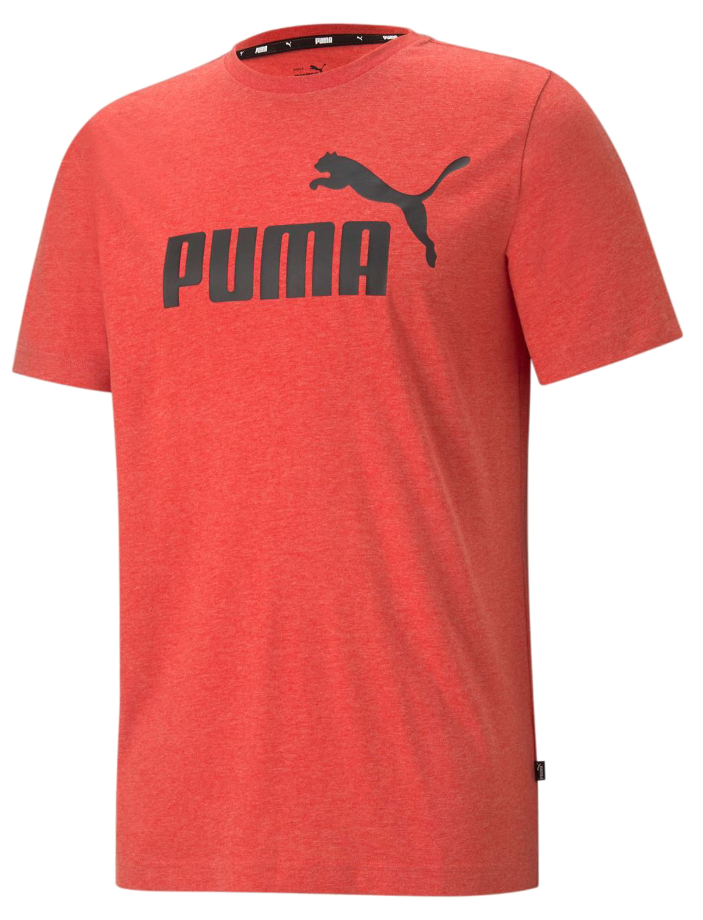 Puma ESS Heather Tee - high risk red