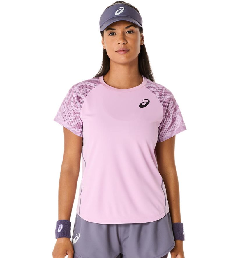 Asics Match Game Short Sleeve - light ube Asics Match Game Short Sleeve - light ube
