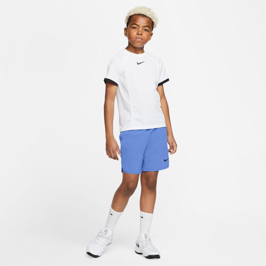 Nike Boys Court Flex Ace Short - royal pulse/obsidian/obsidian