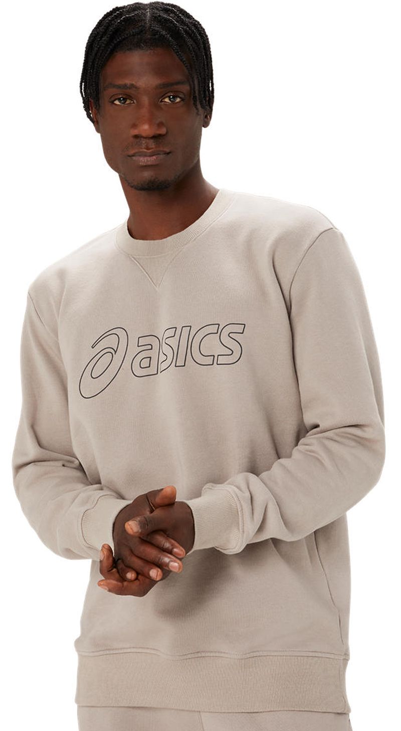 Asics Sweat Shirt - moonrock/graphite grey Asics Sweat Shirt - moonrock/graphite grey