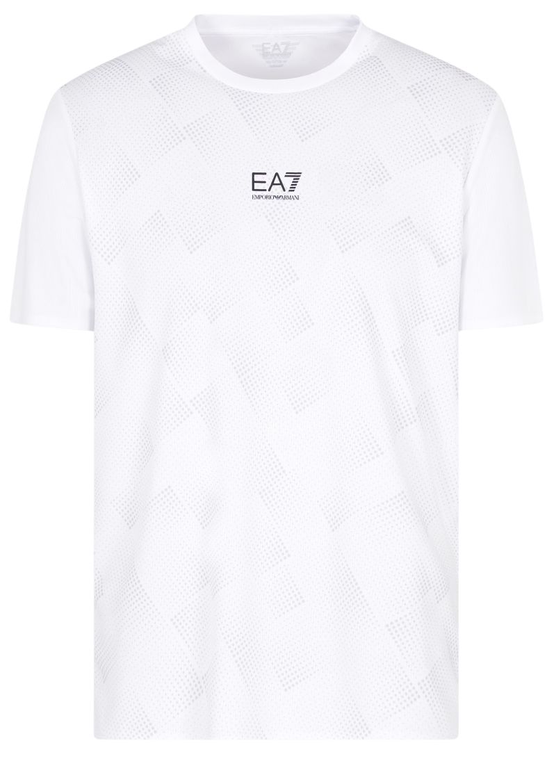 EA7 Man Jersey T-Shirt - fancy white 